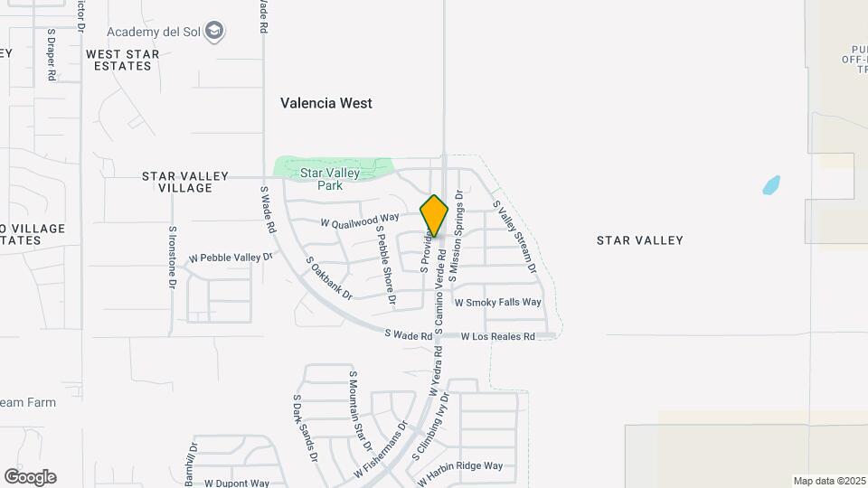 7103 S Providence Dr Map and Location Details