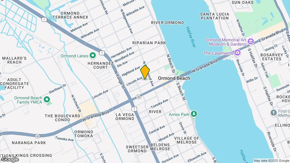 Ormond Shores Apartments Map and Location Details