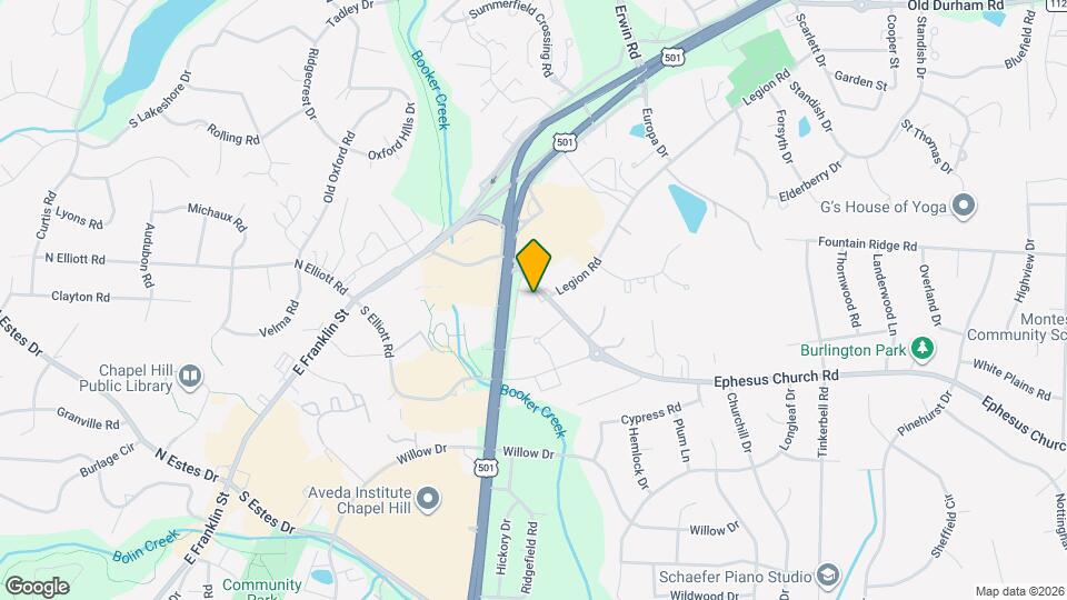 1301 Fordham Blvd Map and Location Details