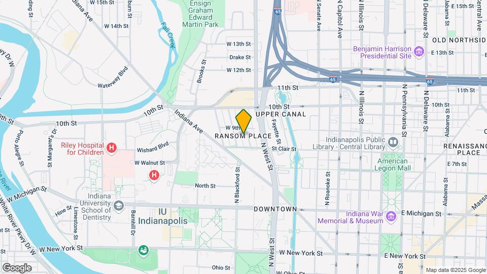 832 N California St Map and Location Details