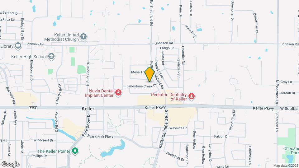 1313 Limestone Creek Dr Map and Location Details