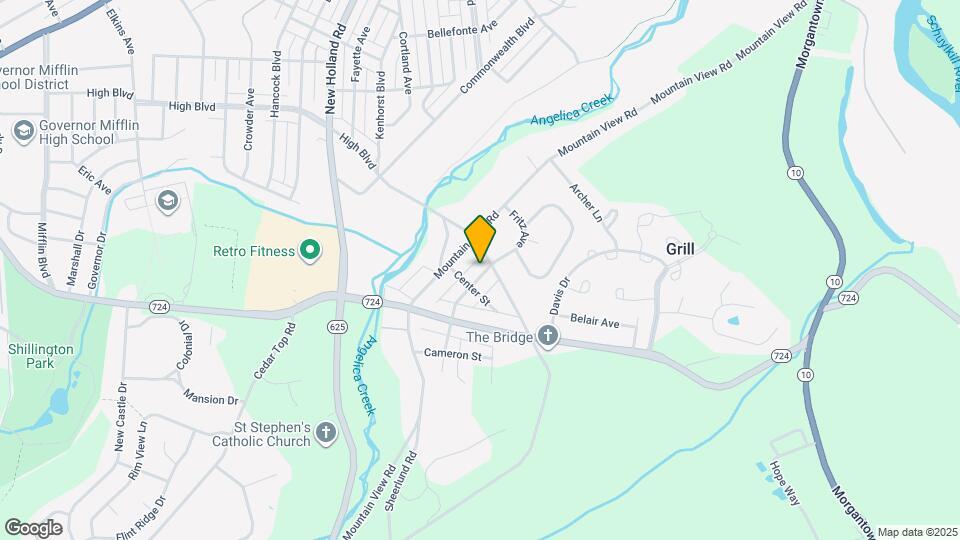 802 Fritz Ave Map and Location Details