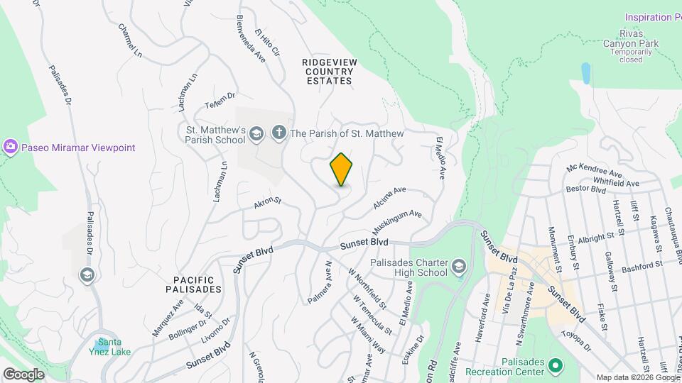 1006 Las Pulgas Rd Map and Location Details