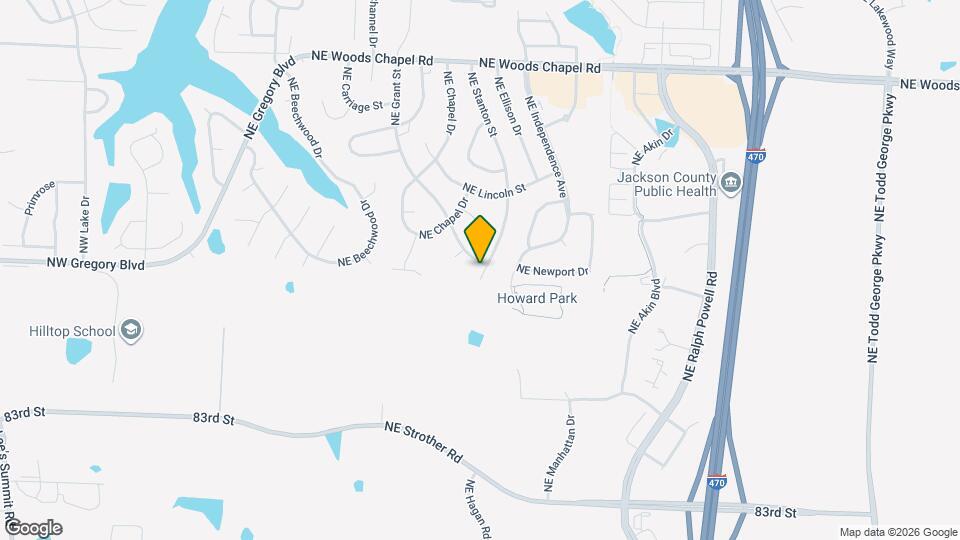 3506 NE Grant St Map and Location Details