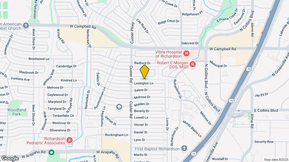 426 Lexington Ln Map and Location Details