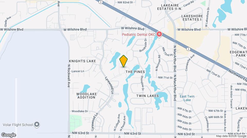 7301 Edenborough Dr Map and Location Details