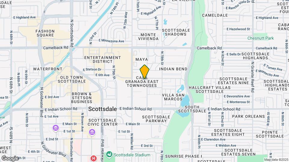 4306 N Parkway Ave Map and Location Details