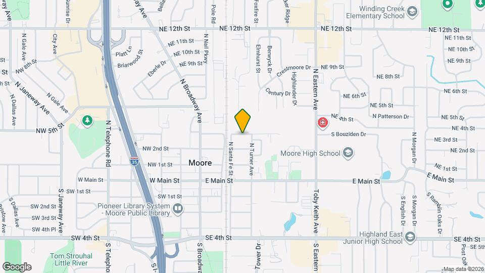 220 NE 3rd St Map and Location Details