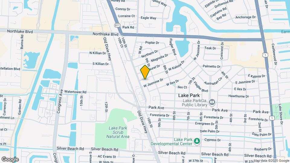 932 W Kalmia Dr Map and Location Details