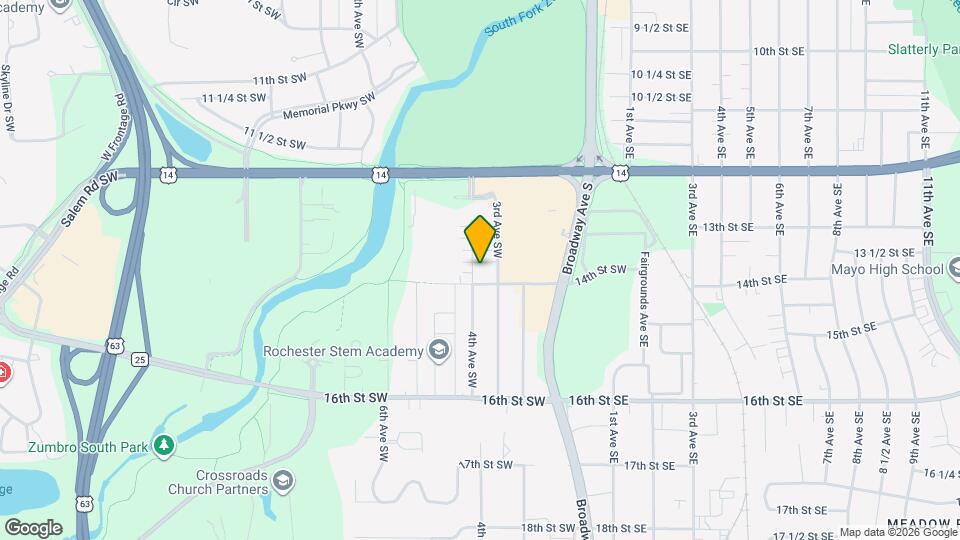 1340 4th Ave SW Map and Location Details