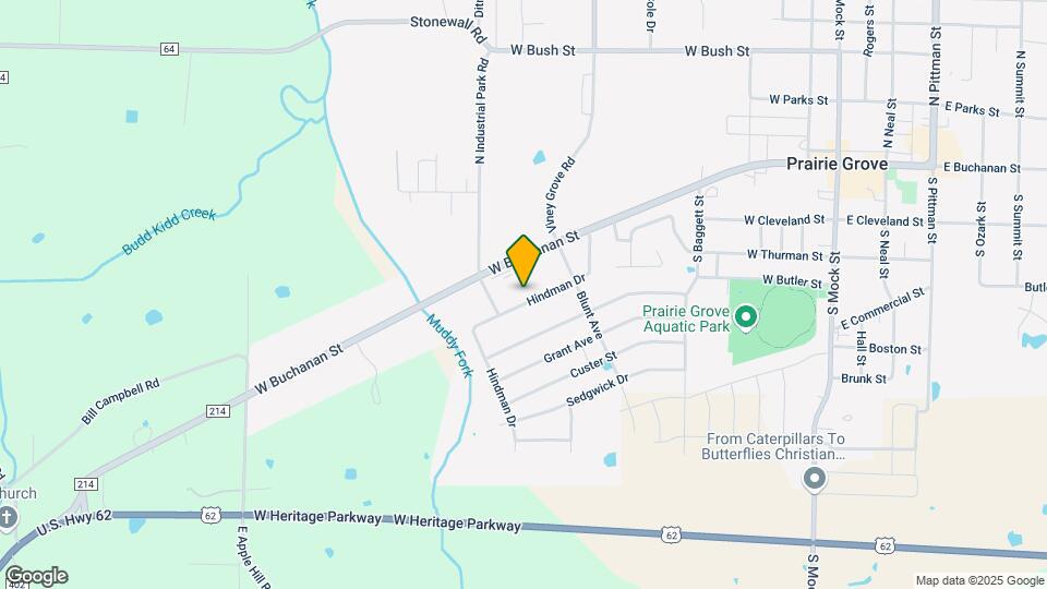 812 Hindman Dr Map and Location Details