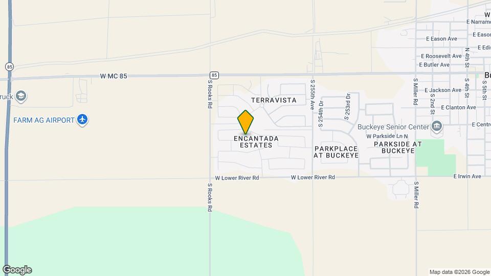 25760 W Valley View Dr Mapa y Detalles de la Ubicación