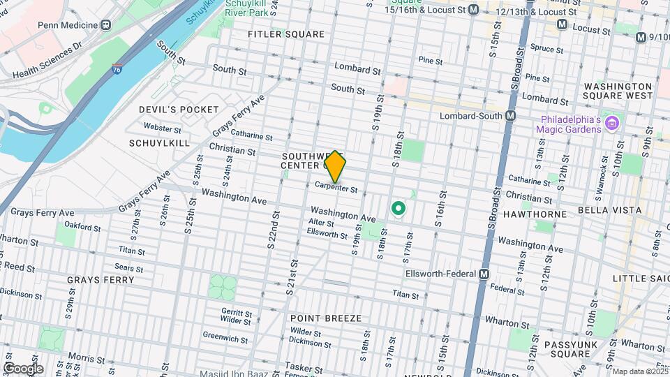 1002 S 20th St Map and Location Details