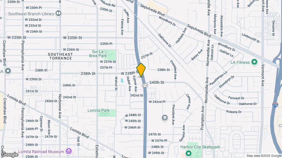 1700 W 239th St Map and Location Details
