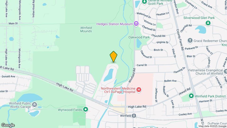 27W705 Windermere Rd Map and Location Details