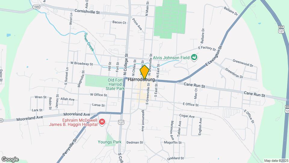 112 E Lexington St Map and Location Details