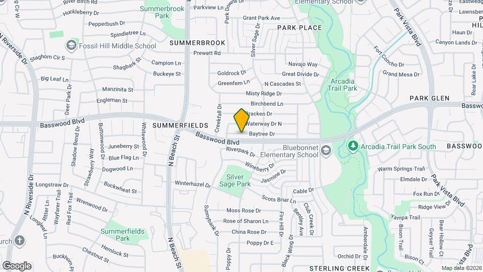 4624 Baytree Dr Map and Location Details