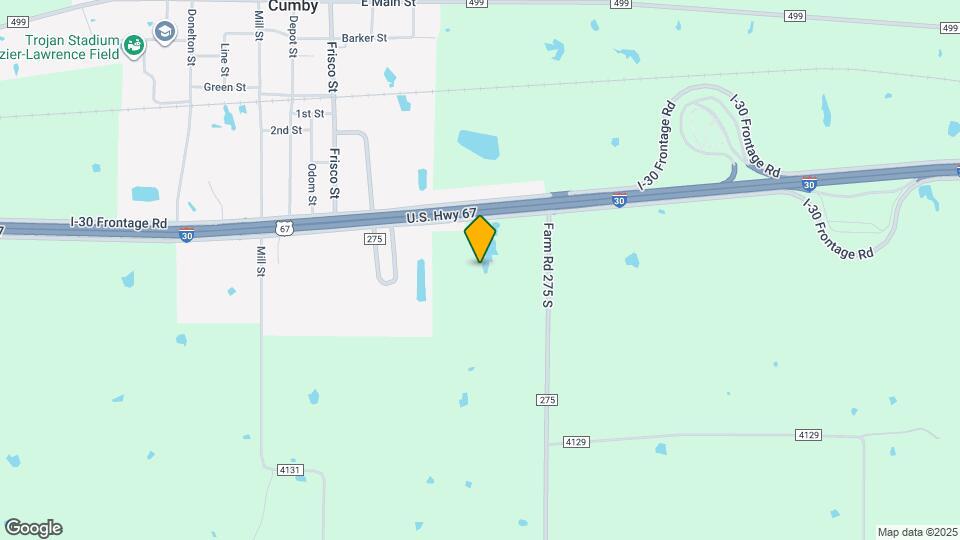 11015 I-30 Frontage Rd Map and Location Details