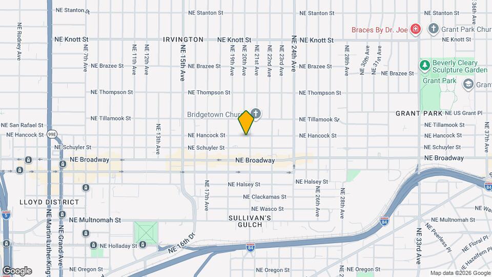 2024 NE Hancock St Map and Location Details