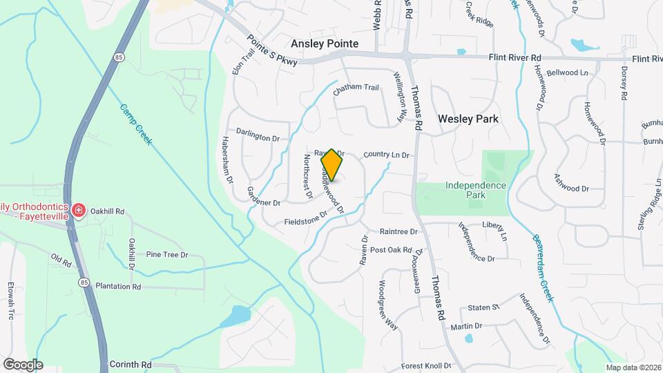 8952 Saddlewood Dr Map and Location Details