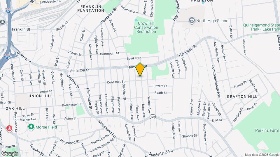 98 Dana Ave, Unit #2 Mapa y Detalles de la Ubicación
