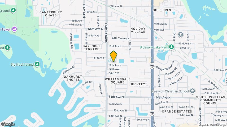 11211 60th Ave N Map and Location Details