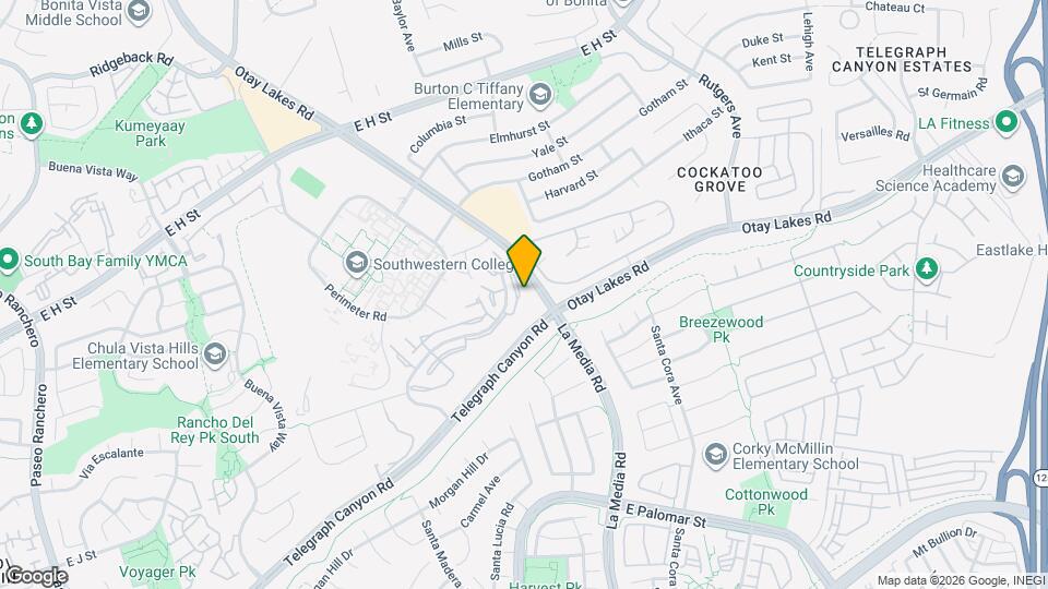 1554 Apache Dr Map and Location Details