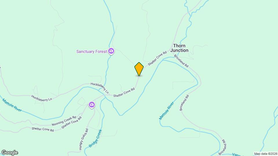 20250 Briceland Rd Map and Location Details