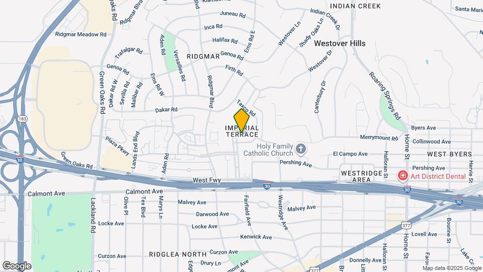 2301 Ridgmar Plaza Map and Location Details