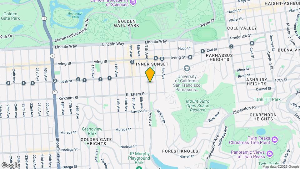 1450 7th Ave Map and Location Details