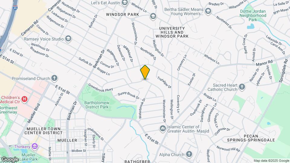 2017 Greenbrook Pkwy Map and Location Details