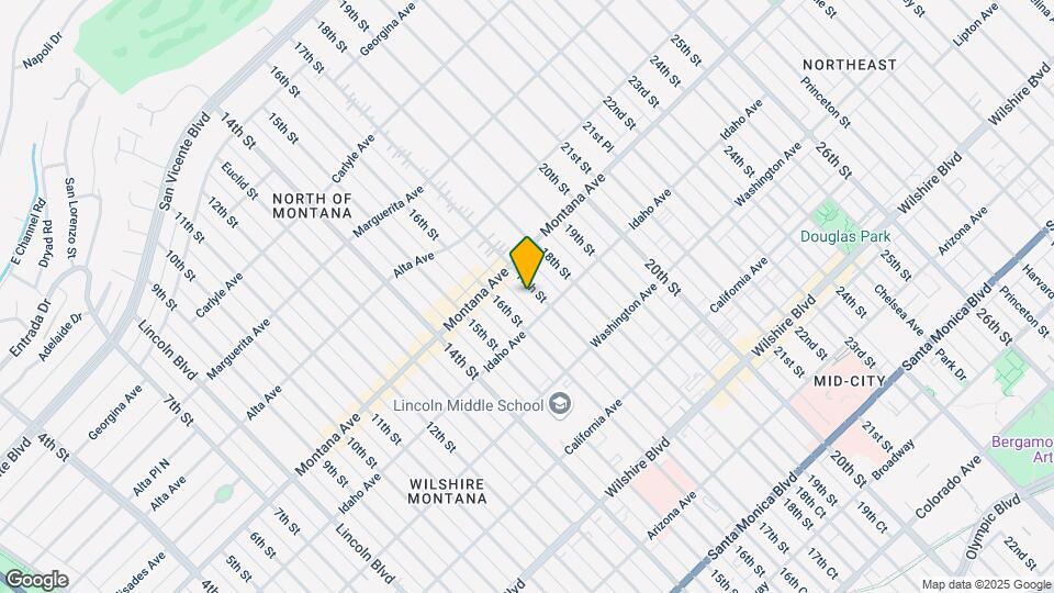 838 17th St Map and Location Details