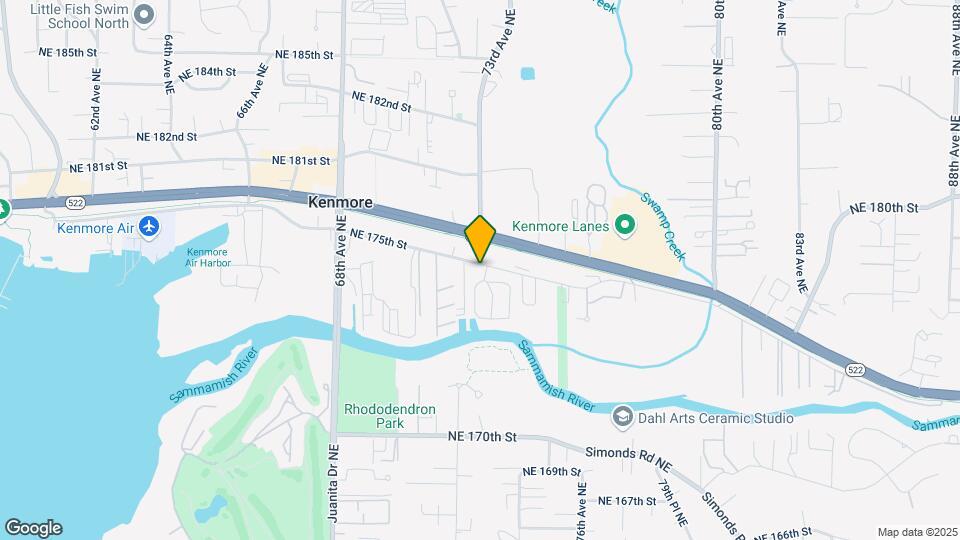 7301 NE 175th St Map and Location Details