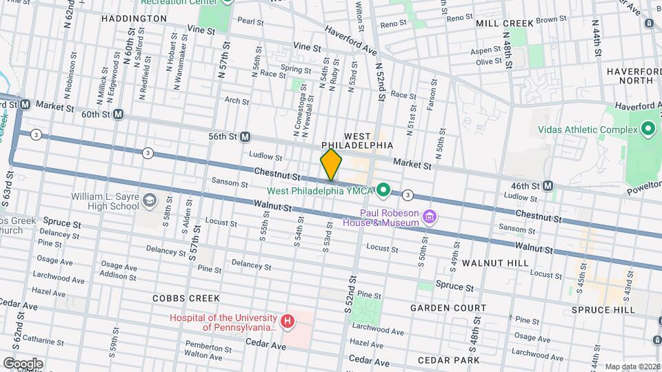 5306 Chestnut St Map and Location Details
