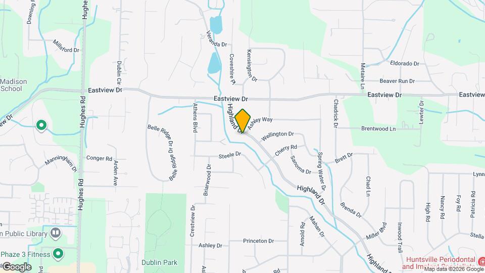 915 Highland Dr Map and Location Details