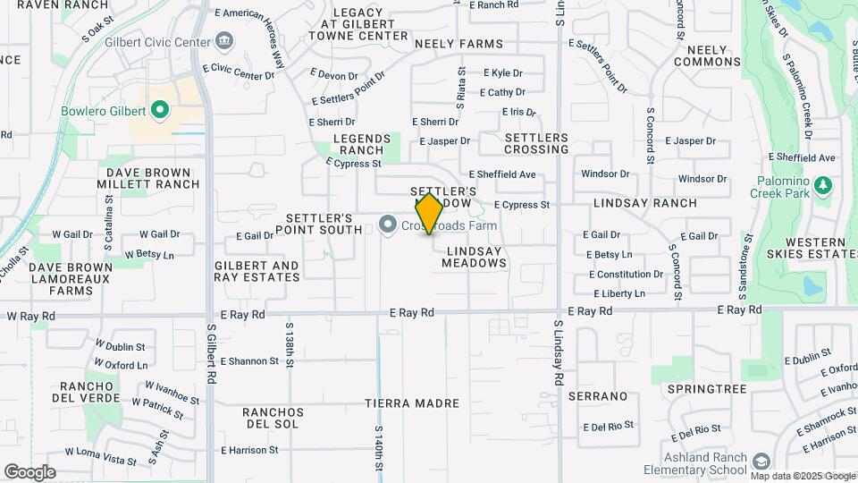1446 S Corrine Dr Map and Location Details