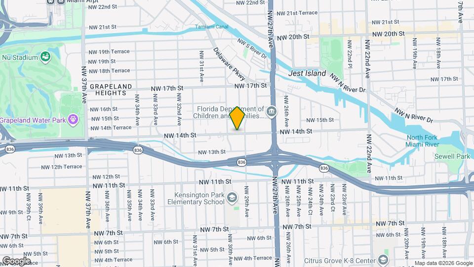 2935 NW 14th St Map and Location Details
