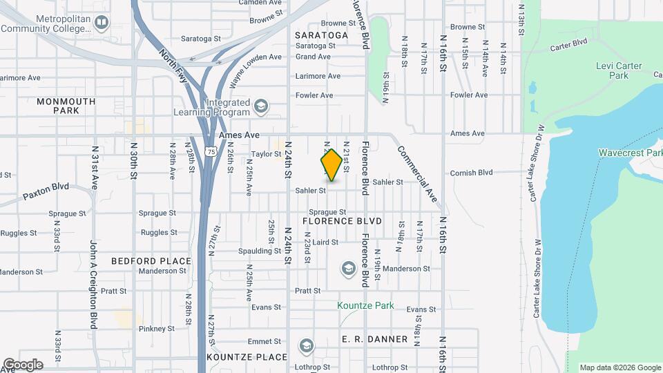 4201 N 22nd St Map and Location Details