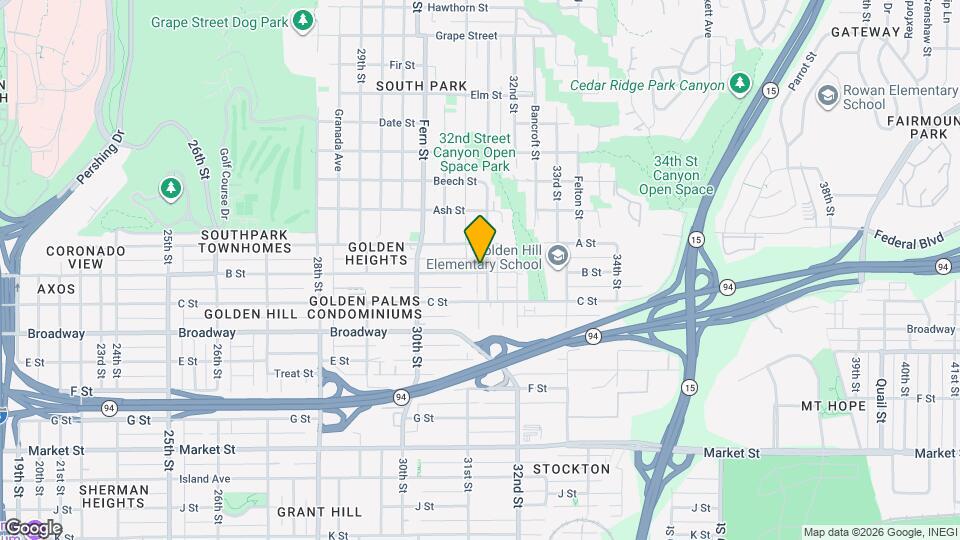 3124 B St Map and Location Details