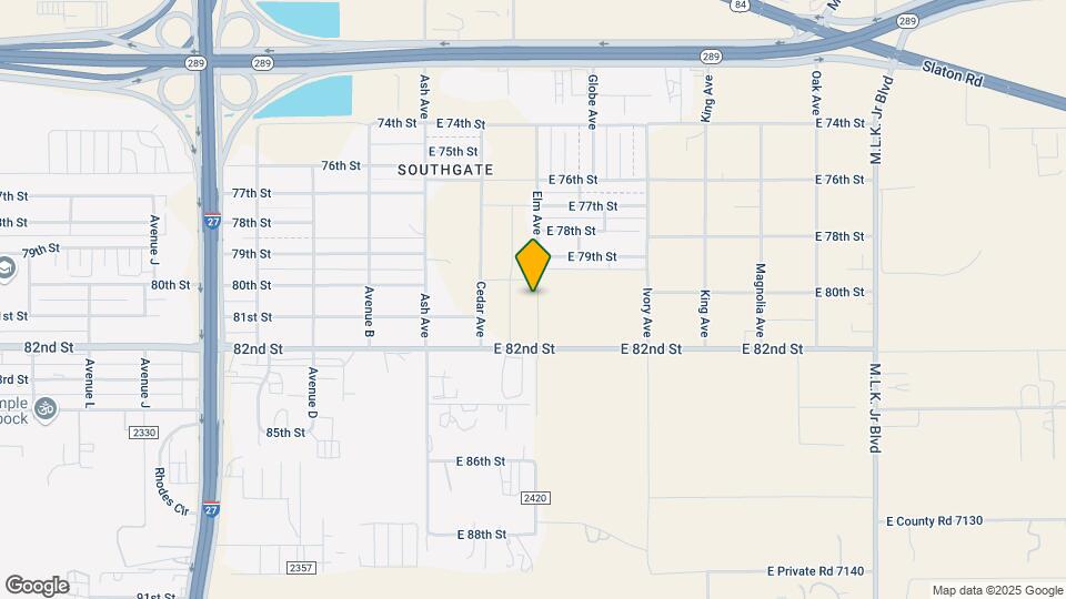 8010 Elm Ave Map and Location Details