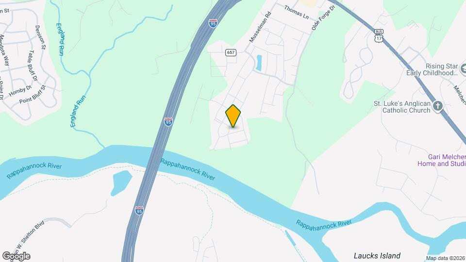 526 River Crest Way Map and Location Details