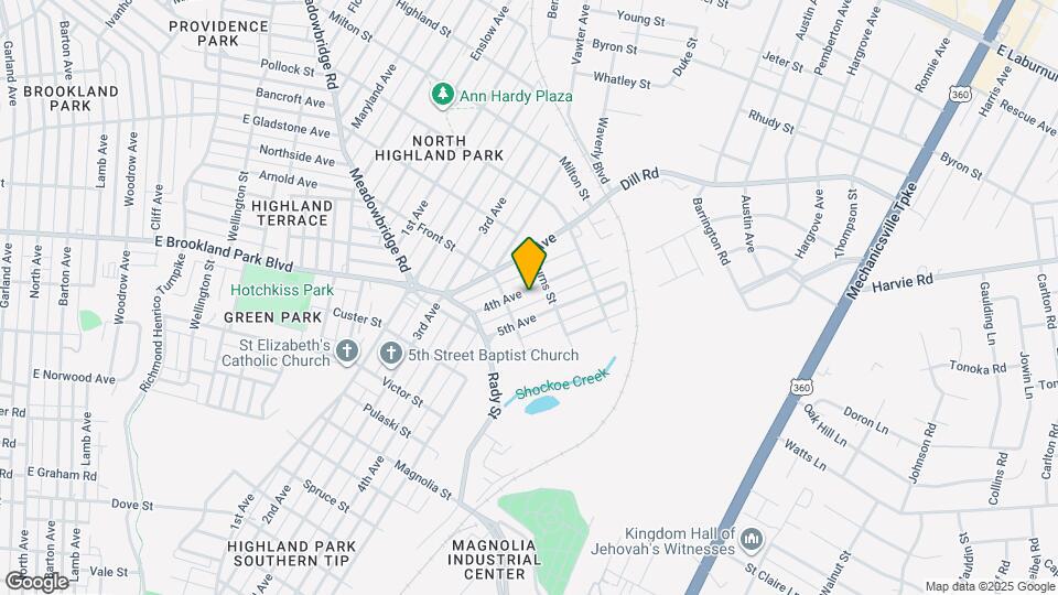 3115 4th Ave Map and Location Details