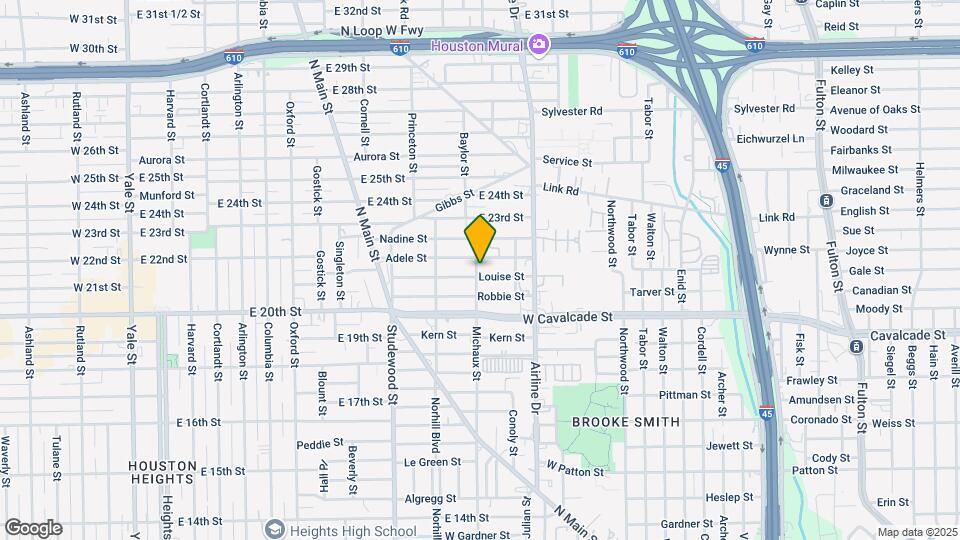 5810 Michaux St Map and Location Details