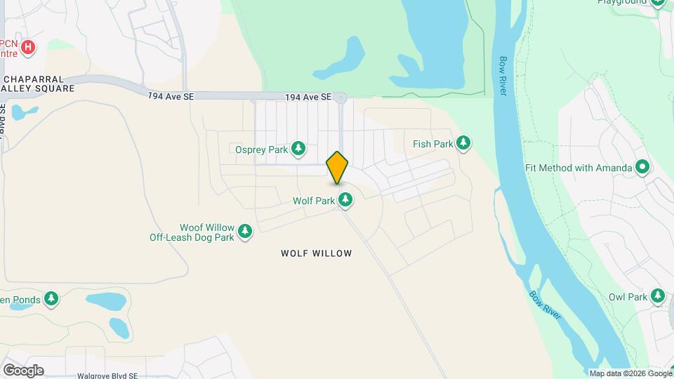 265-1265 Wolf Willow Blvd SE Map and Location Details
