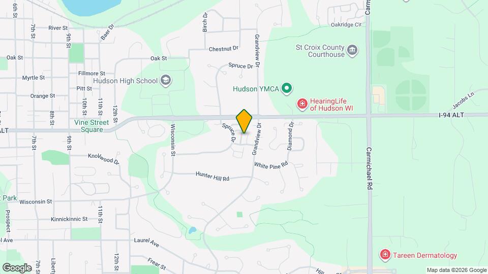 715 Grandview Way Map and Location Details