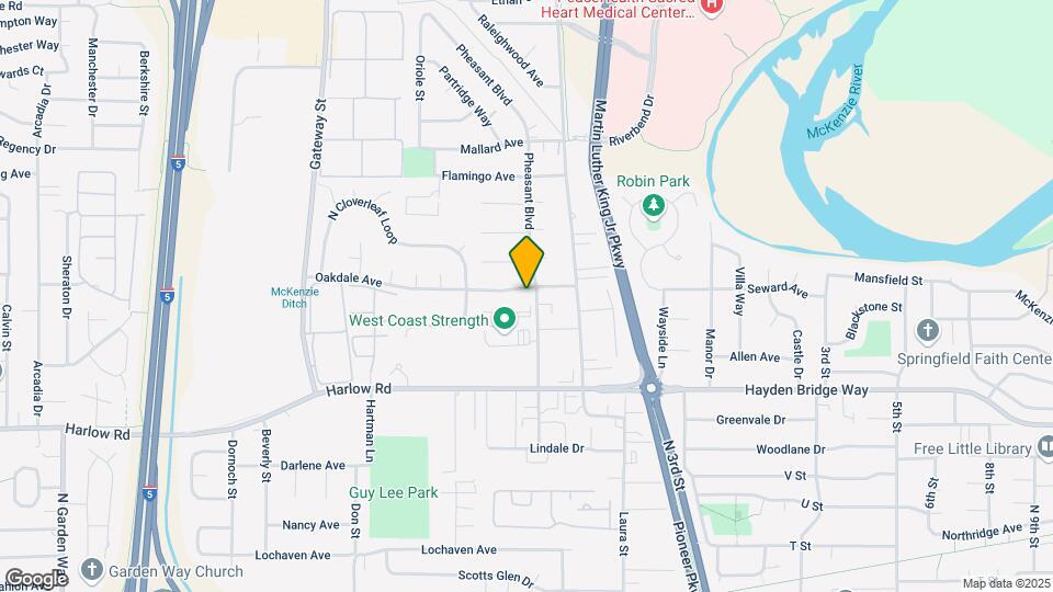 515 Oakdale Ave Map and Location Details