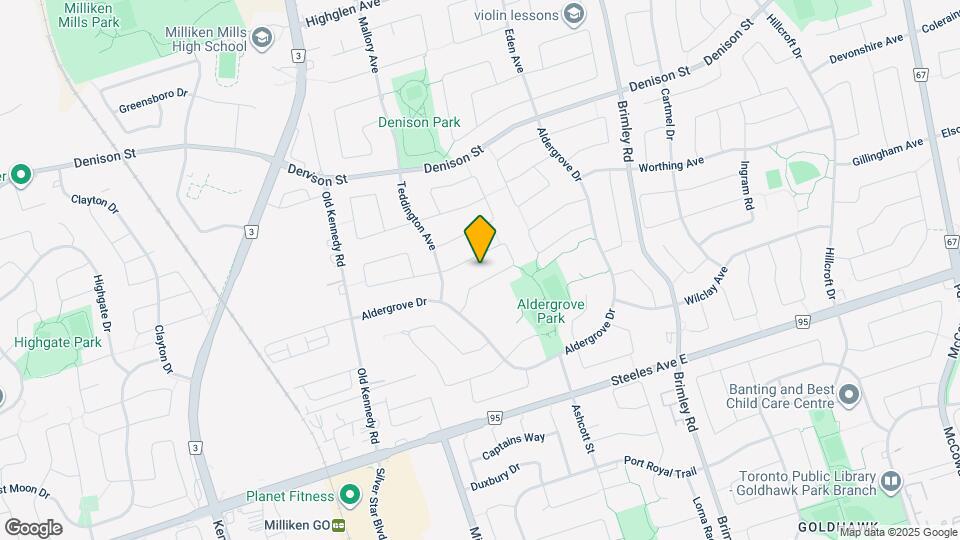 116 Tangmere Crescent Map and Location Details