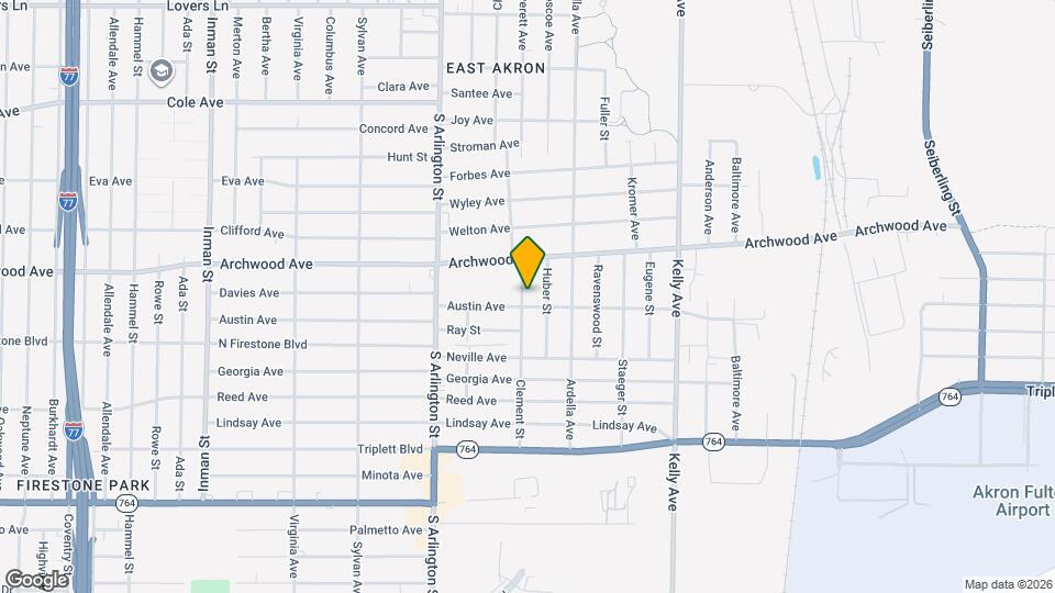 905 Clement St Map and Location Details