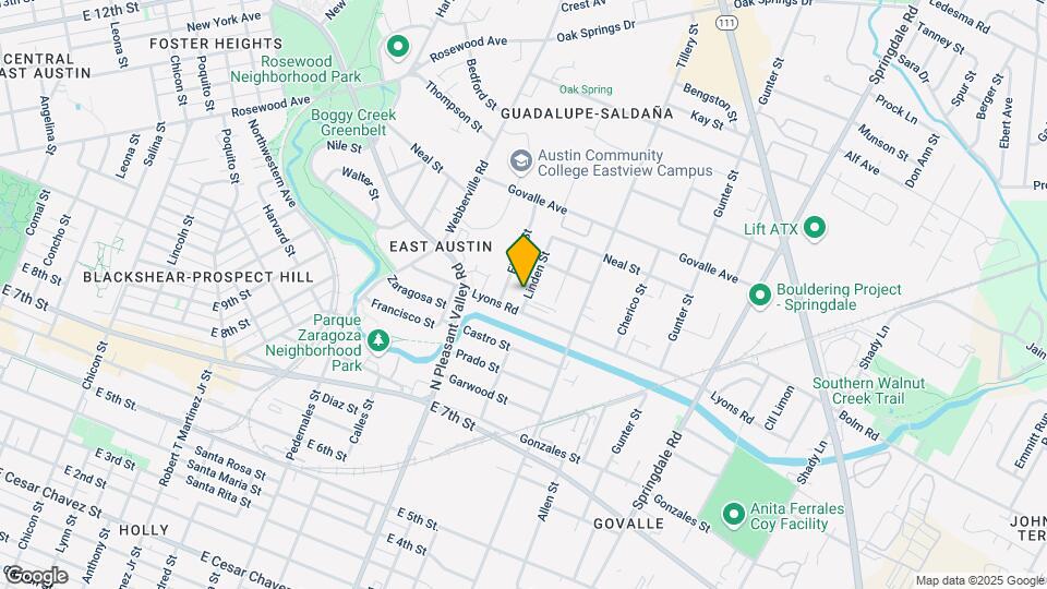 906 Linden St Mapa y Detalles de la Ubicación