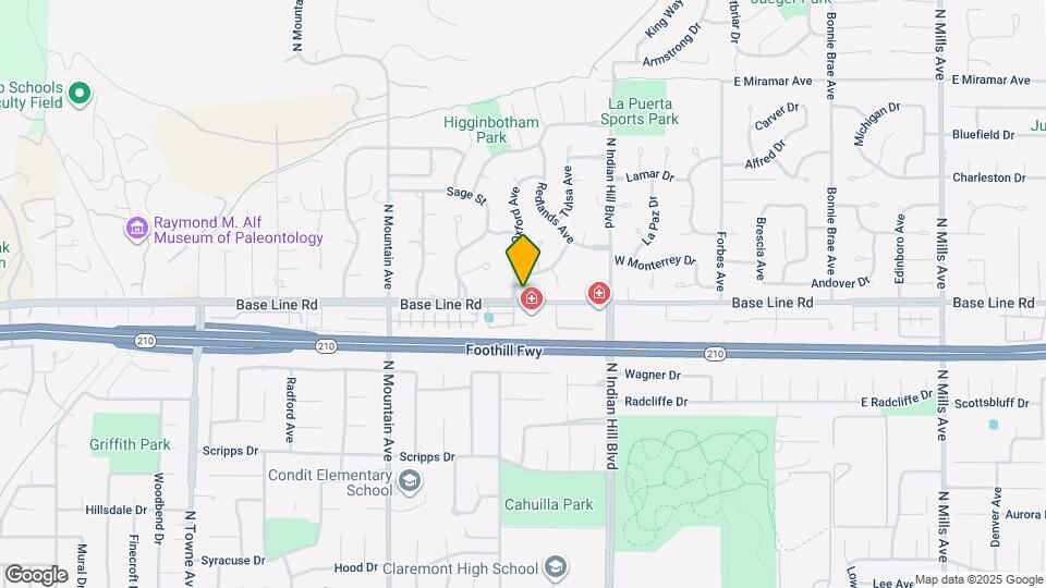 2106 Oxford Ave Map and Location Details